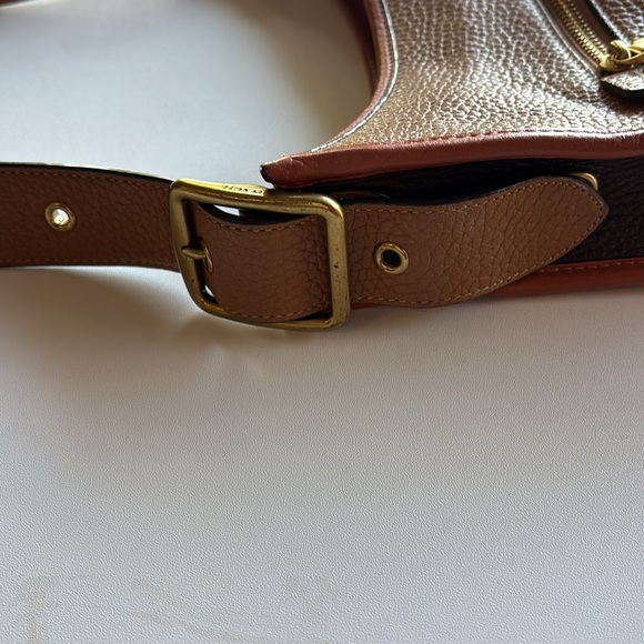 Coach Emery crossbody leather adjustable strap color “light saddle elm” - Picture 11 of 16